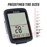 Licznik rowerowy Sigma  BC 10.0 WR - 9