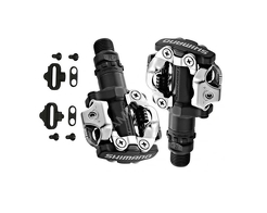 Pedały Shimano SPD PD-M520 czarne + bloki