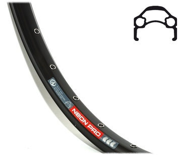 Obręcz MTB AUTHOR NEON PRO 26 - 32 otw.