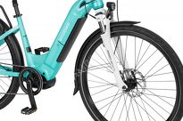 Rower elektryczny EcoBike D2 City Menthol 17'' - Ubezpieczony - 5
