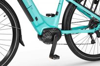 Rower elektryczny EcoBike D2 City Menthol 17'' - Ubezpieczony - 7