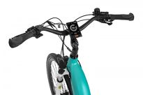 Rower elektryczny EcoBike D2 City Menthol 17'' - Ubezpieczony - 10