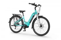 Rower elektryczny EcoBike D2 City Menthol 17'' - Ubezpieczony - 3