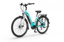 Rower elektryczny EcoBike D2 City Menthol 17'' - Ubezpieczony - 2