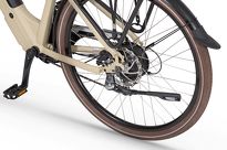 Rower elektryczny EcoBike X-city Cappuccino - Ubezpieczony - 8