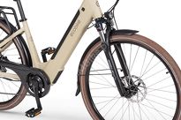 Rower elektryczny EcoBike X-city Cappuccino - Ubezpieczony - 11