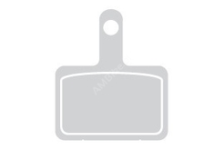Klocki półmetalowe Accent do hamulcy Shimano Deore/ Nexave / Tektro Auriga / Orion / Draco / Aquila / Accent Ice