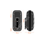 Torebka na narzędzia Fidlock Twist  + baza Bike 09635(BLK) - 3