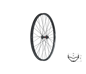 Koło przednie Kellys KLS VALOR 3 DSC F, 28/29", black