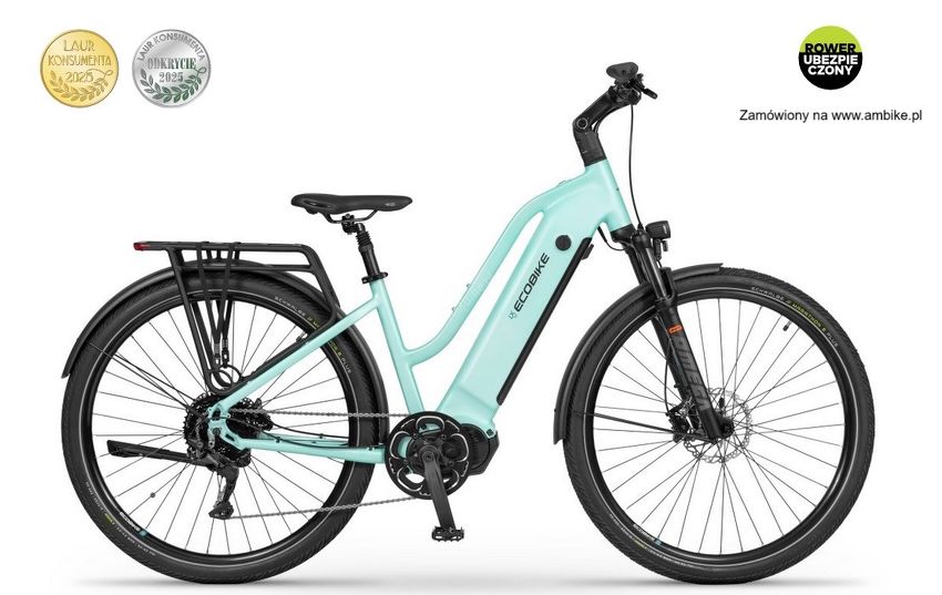 Rower elektryczny Ecobike LX 500 Mint  - Ubezpieczony