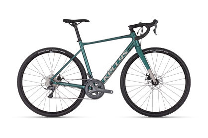 Rower Gravel Kellys Soot X30 Emerald Green