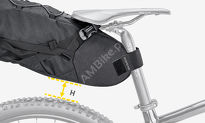 Torba podsiodłowa Topeak Loader Backloader X Black (15 Litrów) - 2