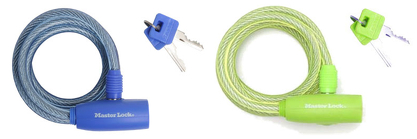 Zapięcie rowerowe MASTERLOCK QUANTUM 8212 8mm 180cm KLUCZYK