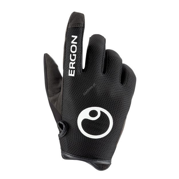 Rękawice rowerowe Ergon HM2 Black