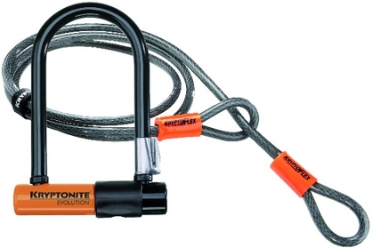 U-lock Kryptonite Evolution Mini 7 + linka Kryptoflex Cable