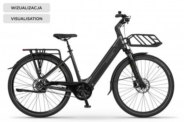 Rower elektryczny Ecobike LX 100 Automatic Black - Ubezpieczony