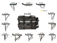 Sakwa rowerowa na bagażnik Sport Arsenal art. 450 - 4
