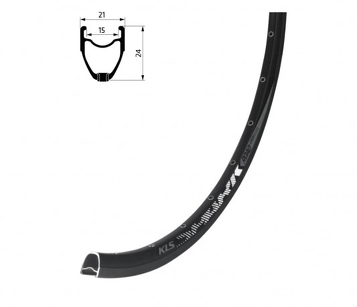 Obręcz Kellys KLS SPARK 017 DSC, FV, 28" black