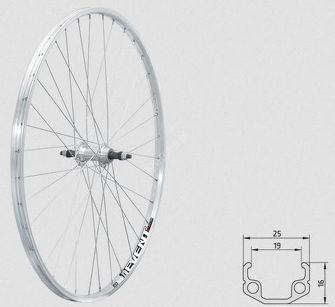 Koło tylne Kellys KLS EVENT R, 28", silver