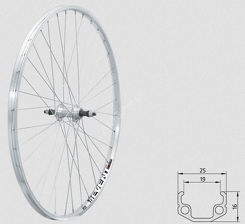 Koło tylne Kellys KLS EVENT R, 28", silver