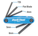 Park Tool - Pięciofunkcyjny zestaw kluczy AWS-9.2 - 3